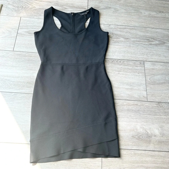 BCBGMAXAZRIA  Gisela Black Body-con Dress - Picture 5 of 15